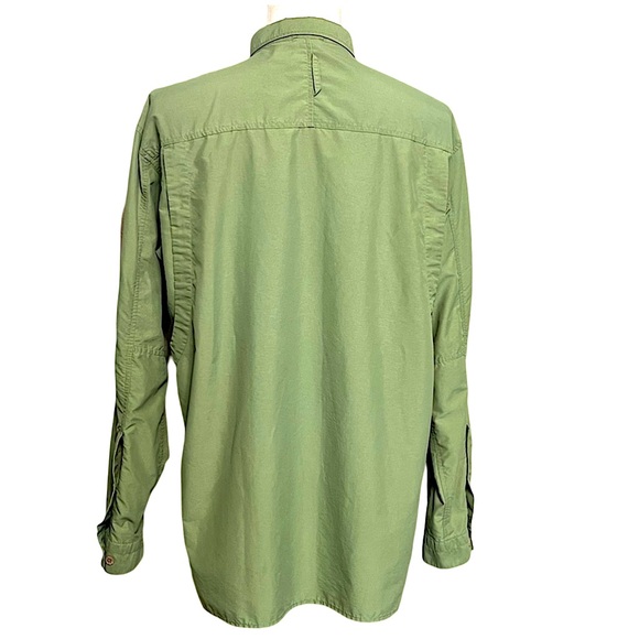 The North Face Vapor Wick Button Up Shirt Men’s Size XL Green Gorpcore Outdoor - Picture 3 of 9